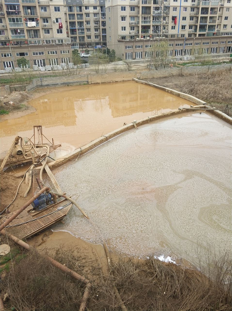 察哈尔右翼前沉淀池淤泥清理-厂区废水池淤泥清淤