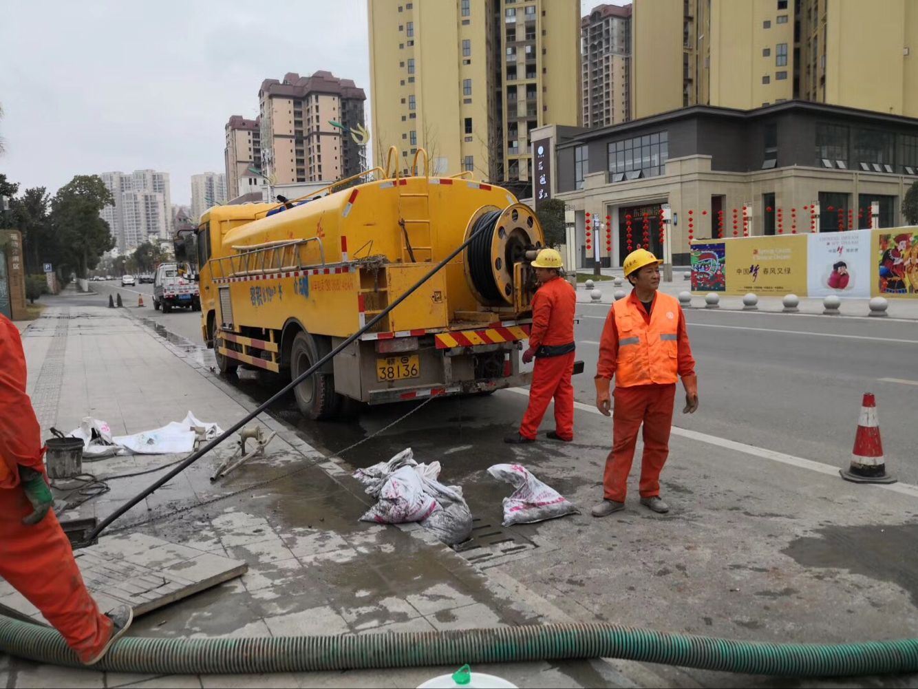 察哈尔右翼前排污管道清淤-管道清洗