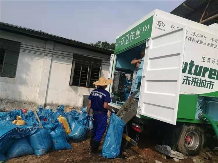 察哈尔右翼前工业污泥压干处理